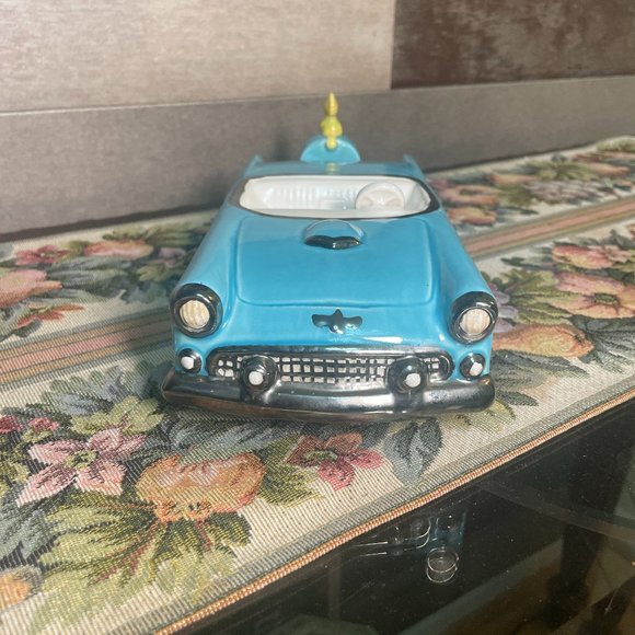 Peanuts Snoopy Woodstock Thunderbird Vintage Car Music Box by Willitts 1989 - Picture 2 of 9